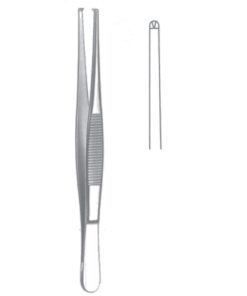 Forceps 1:2 Straight 18Cm Standard Pattern (C-022-18)
