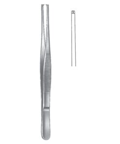 Forceps 1:2 Straight 18Cm Slender Pattern (C-027-18)