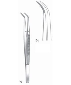 London-College Forceps Curved 15Cm (C-087-15)