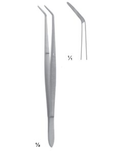 Flagg Forceps Curved 16Cm (C-107-16)