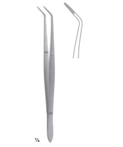 Flagg Forceps Curved 16Cm (C-109-16)
