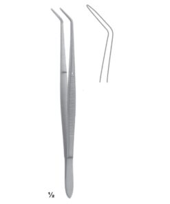 Flagg Forceps Curved 16Cm (C-110-16)