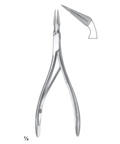 Ralk Forceps Curved 15Cm (C-115-15)