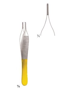 Adson Tc Forceps 1:2 Straight Tc 12Cm Mini Profile (C-122-12Tc)
