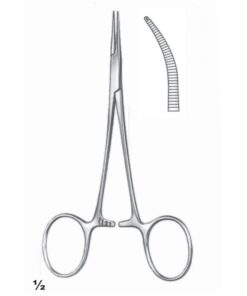 Halsted-Mosquito Artery Forceps 1:2 Curved 12.5Cm (D-007-12)