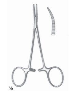 Micro-Mosquito Artery Forceps 1:2 Curved 10Cm (D-015-10)