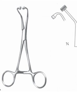 Peers-Bertram Artery Forceps Curved 14.5Cm (D-065-14)