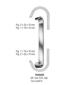 Parker Retractors Fig.1-2, 13.5Cm  (SS-124-1513)