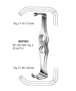 Mathieu Retractors 42X13-46X26Mm, Fig.2, 20Cm  (SS-124-1524)