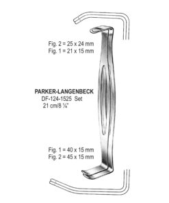 Parker-Langenbeck Retractors Fig. 1-2, 21Cm  (SS-124-1525)