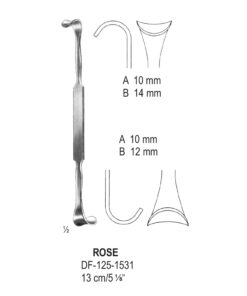 Rose Retractors,13Cm  (SS-125-1531)