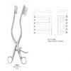 Abdominal Retractors, 28.5Cm, Sharp, 6X6, Long Teeth Left