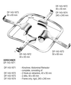 Kirschner Retractors , Complete Set (SS-143-1671)