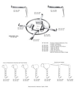 Kirschner Retractors, Blades Only, Corpulent, 60X85Mm  (SS-143-1689)