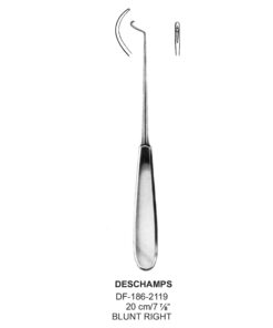 Deschamps Needles 20Cm Blunt, Right (SS-186-2119)