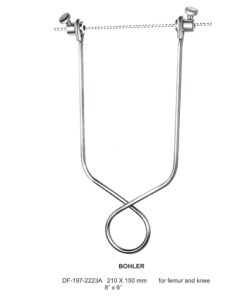 Bohler Extension Bows, 210X150Mm, For Femur And Knee (SS-197-2223Aa)