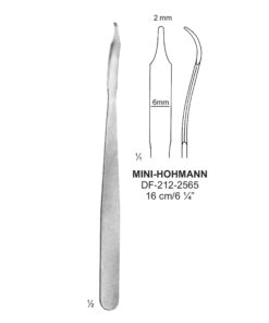 Mini-Hohmann Bone Lever 2Mm/6Mm, Slim 16Cm  (SS-212-2565)