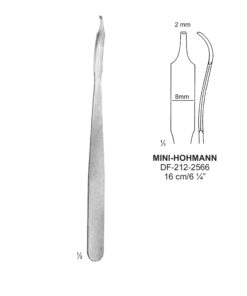 Mini-Hohmann Bone Lever 2Mm/8Mm, Fat 16Cm  (SS-212-2566)