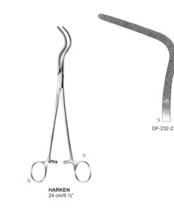 Harken Blood Vessel Clamps, 24Cm  (SS-232-2730)