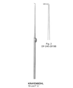 Krayenbuhl Nerve Hook Fig-2, 19 Cm (SS-240-2819B)