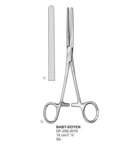 Baby-Doyen Intestinal Tissue Forceps Str 18Cm  (SS-256-3019)