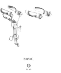 Alan-Parks Rectal Spreader F.O. Light Carrier (SS-269-3077-D)