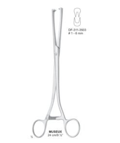 MUSEUX Tenaculum Forceps 24 cm, 1-6mm  (SS-311-3503)