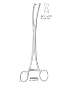 MUSEUX Tenaculum Forceps 24 cm, 1-6mm (SS-311-3506)