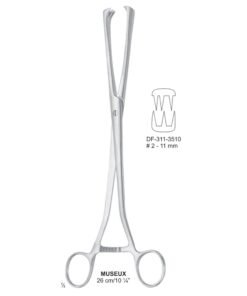 MUSEUX Tenaculum Forceps 26 cm, 2-11mm (SS-311-3510)