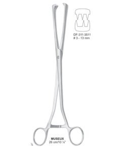 MUSEUX Tenaculum Forceps 26 cm, 3-13mm (SS-311-3511)