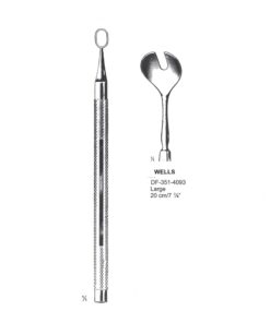 Wells Enudeation Scoops, Large, 20Cm (SS-351-4093)