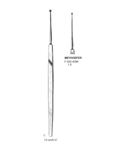 Meyhoefer Chalazion Curettes, Sharp, 1.5Mm Ø, 13Cm (SS-352-4096)