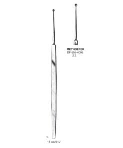 Meyhoefer Chalazion Curettes, Sharp, 2.5Mm Ø, 13Cm (SS-352-4099)