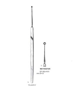 Meyhoefer Chalazion Curettes, Sharp, 4.0Mm Ø, 13Cm (SS-352-4101)