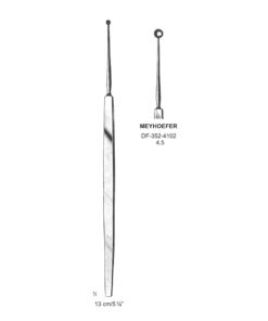 Meyhoefer Chalazion Curettes, Sharp, 4.5Mm Ø, 13Cm (SS-352-4102)