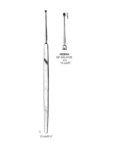 Hebra Chalazion Curettes, Sharp, 2.5Mm Ø, 13Cm (SS-352-4105)