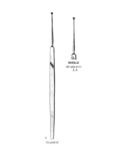 Skeele Chalazion Curettes, Toothed, 2.5Mm Ø, (SS-352-4111)