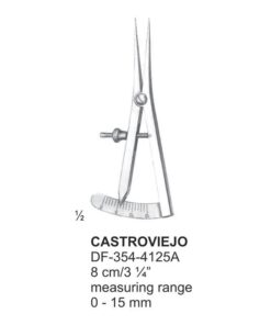 Castroviejo Markers 8Cm, Measuring Range 0-15Mm (SS-354-4125A)