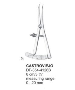 Castroviejo Markers 8Cm, Measuring Range 0-20Mm (SS-354-4126B)