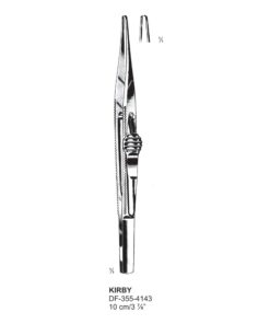 Kirby Fixation Forceps, Str, 1X2 Teeth, 10Cm (SS-355-4143)