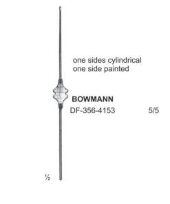Bowmann Lachrymal Dilators & Probes, Fig. 5/5 , One Side Cylindrical, One Side Painted (SS-356-4153)