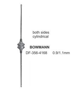 Bowmann Lachrymal Dilators & Probes, 0.9/1.1Mm, Both Sides Cylindrical (SS-356-4168)