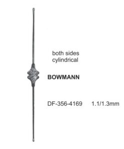 Bowmann Lachrymal Dilators & Probes, 1.1/1.3Mm, Both Sides Cylindrical (SS-356-4169)