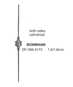 Bowmann Lachrymal Dilators & Probes, 1.6/1.8Mm, Both Sides Cylindrical (SS-356-4173)