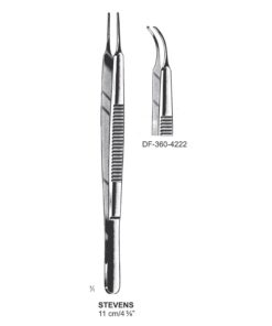 Stevens Iris Forceps, Cvd, 1X2 Teeth,11 Cm  (SS-360-4222)