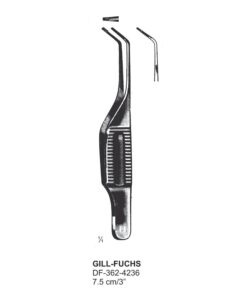 Gill-Fuchs Iris Forceps, 7.5Cm  (SS-362-4236)