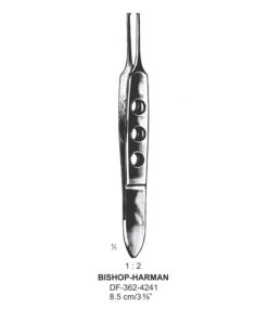 Bishop-Harman Iris Forceps 1X2Teeth, 8.5Cm  (SS-362-4241)