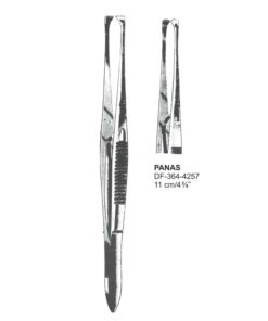 Panas Tissue Forceps With Lock, 11Cm  (SS-364-4257)