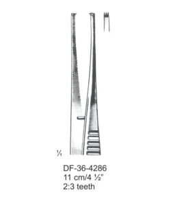 Suture Forceps, 11Cm, 2X3 Teeth (SS-366-4286)