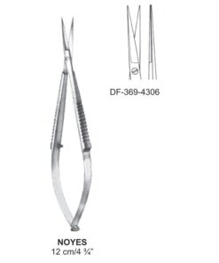 Noyes Micro Scissors, Str, Sh/Sh, 12Cm  (SS-369-4306)